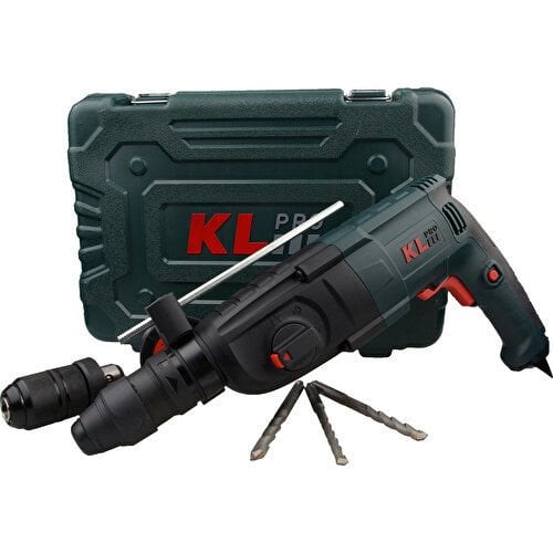 KL KLPM2603 PNÖMATİK MATKAP ÇİFT MANDRENLİ 850 WATT 3.2 JOULE  0-1100 DEVİR 0-4200 DARBE