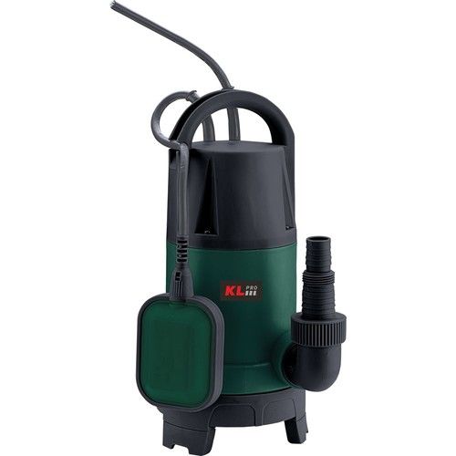 KL KLP550TK 550W KİRLİ - TEMİZ SU DALGIÇ POMPA 10.000LİTRE\ SAAT IP68 4.9 KG MAX BASMA7 MT