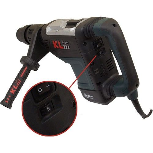 KL PRO KLKD890M KIRICI DELİCİ 1500 WATT SDS MAX 8.9 KG 15J  52MM DELME 1380-2760 DARBE\DK