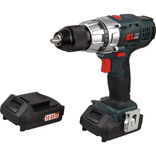 KL KLNM1420 ŞARJLI DARBESİZ VİDALAMA MATKAP 14.4V 2.0AH   27 NM  1.2 KG ÇİFT AKÜLÜ