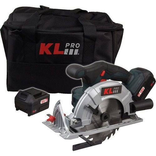 KL KLDAT1840B 18 VOLT 4.0 Ah  AKÜLÜ  DAİRE TESTERE KÖMÜRSÜZ 165MM 0-3650 DEVİR 2.8 KG