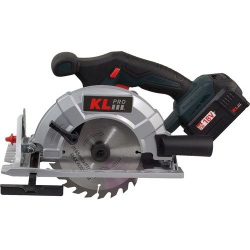 KL KLDAT1840B 18 VOLT 4.0 Ah  AKÜLÜ  DAİRE TESTERE KÖMÜRSÜZ 165MM 0-3650 DEVİR 2.8 KG