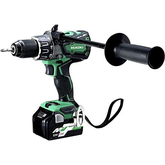 Hikoki DV36DA 36 Volt 4 AMPER akülü darbeli matkap kömürsüz motor Çift Akü