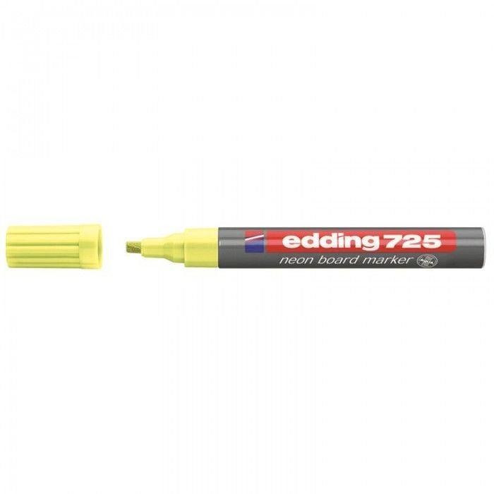 EDDNG 725 SARI NEON FOSFORLU BEYAZ TAHTA KALEMİ