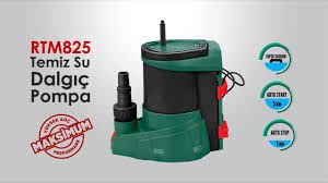 RTRMAX RTM825 TEMİZ SU DALGIÇ 550W 8M VAKUMLU