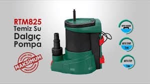 RTRMAX RTM825 TEMİZ SU DALGIÇ 550W 8M VAKUMLU