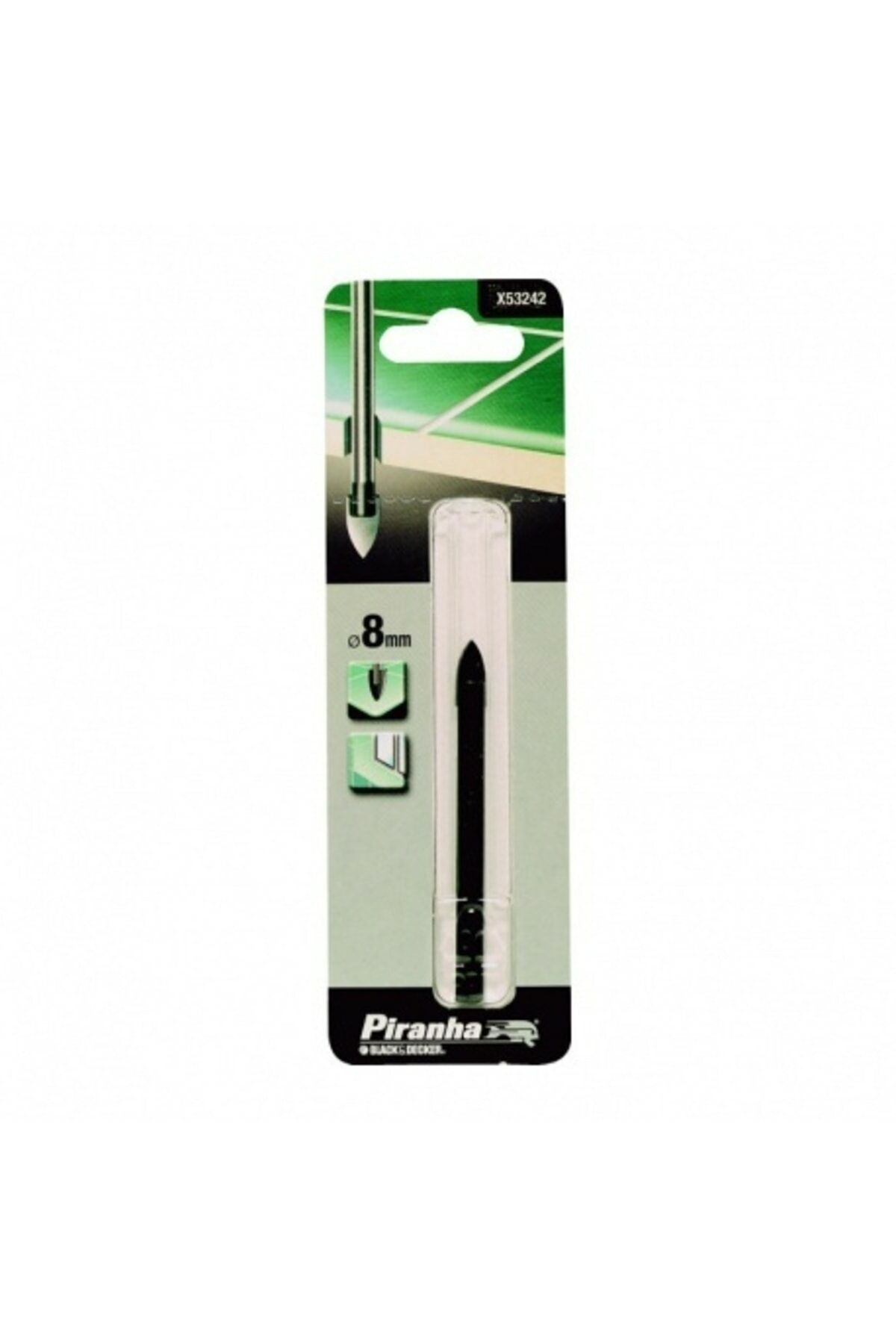 BLACK DECKER X53242 8 MM CAM VE FAYANS DELME UCU  METALİK