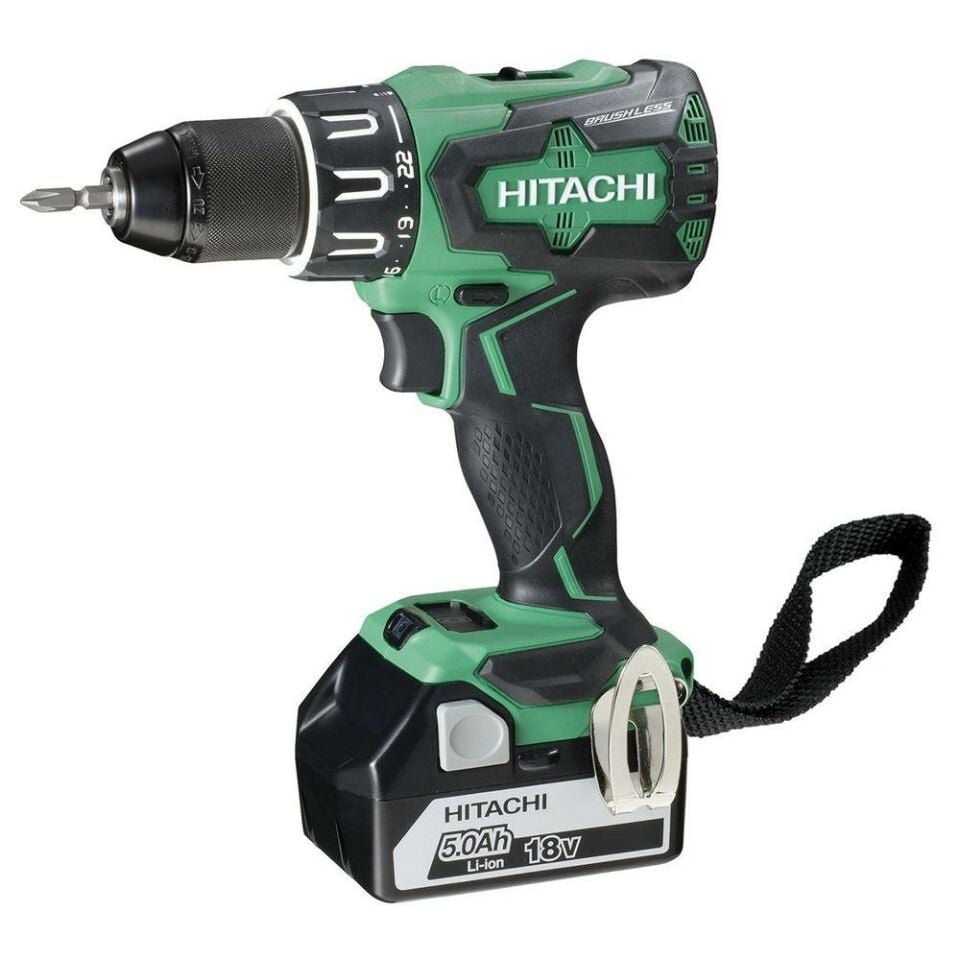 HİTACHİ DV18DBSL 18V 5.0 AH 70 NM AKÜLÜ DARBELİ MATKAP VİDALAMA