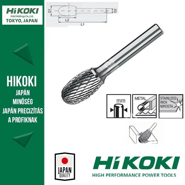 HİTACHİ 6MM KALIPÇI FREZE E8X15\60 780754