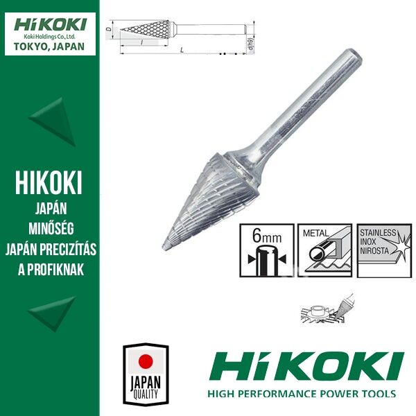 HİTACHİ 6MM KALIPÇI FREZE M6X20\50 780784