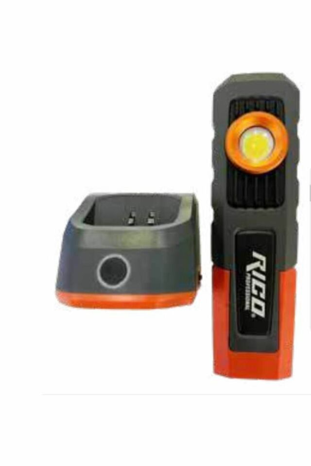 RİCO 013-RC0027 ŞARJLI LED EL LAMBASI STANDLI 600 LM