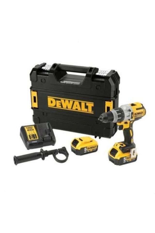 DEWALT DCD996P2 18V 5 AH  Lİ-ON AKÜLÜ KÖMÜRSÜZ PROF.DARBELİ MATKAP