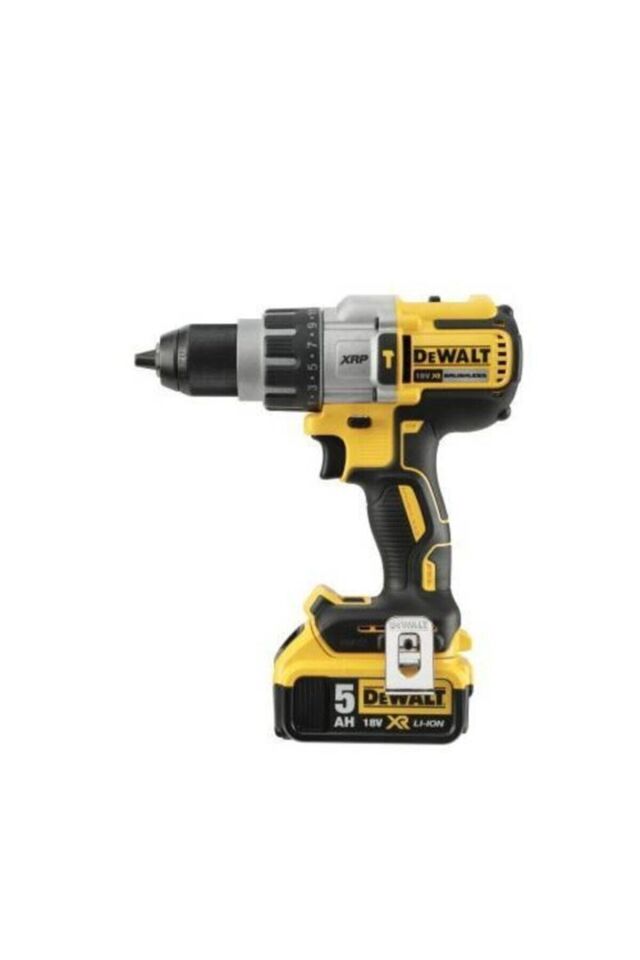 DEWALT DCD996P2 18V 5 AH  Lİ-ON AKÜLÜ KÖMÜRSÜZ PROF.DARBELİ MATKAP